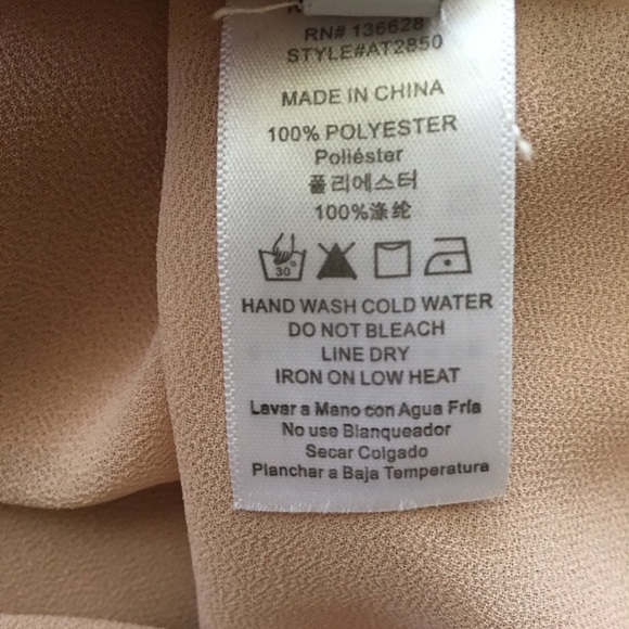 FAB’RIK Summer elegant tank top peach size M - Picture 5 of 5